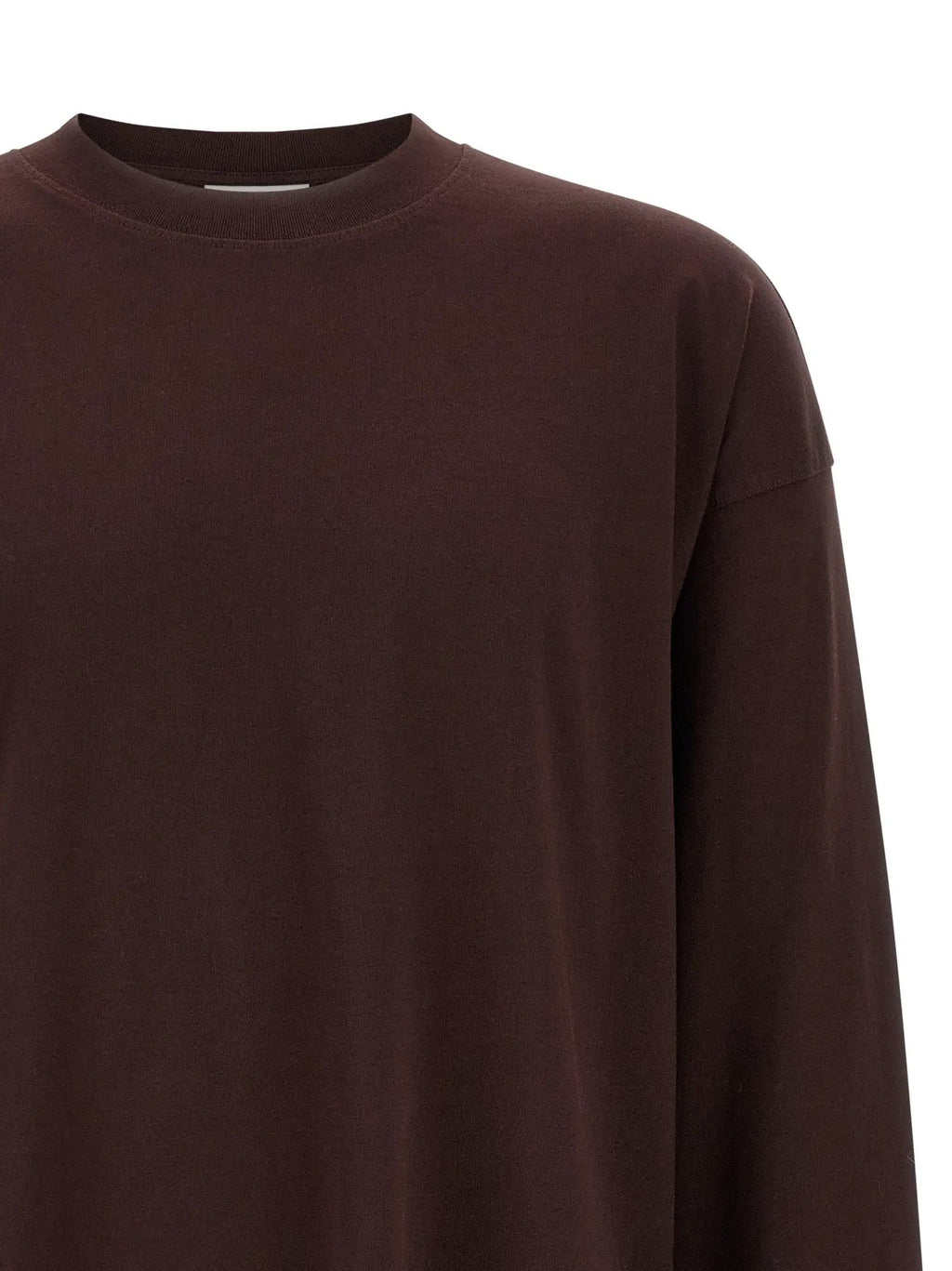 Dries Van Noten Bordeaux Cotton T-Shirt