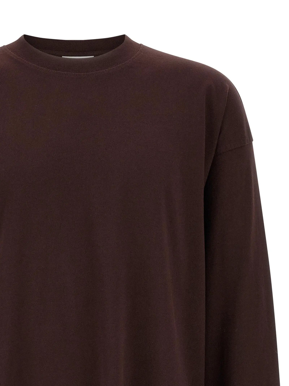 Dries Van Noten Bordeaux Cotton T-Shirt