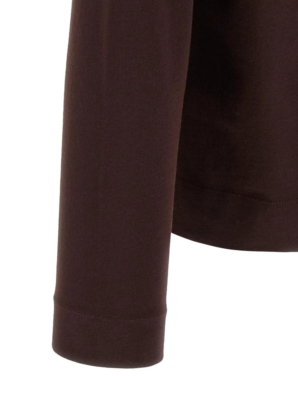 Dries Van Noten Bordeaux Cotton T-Shirt