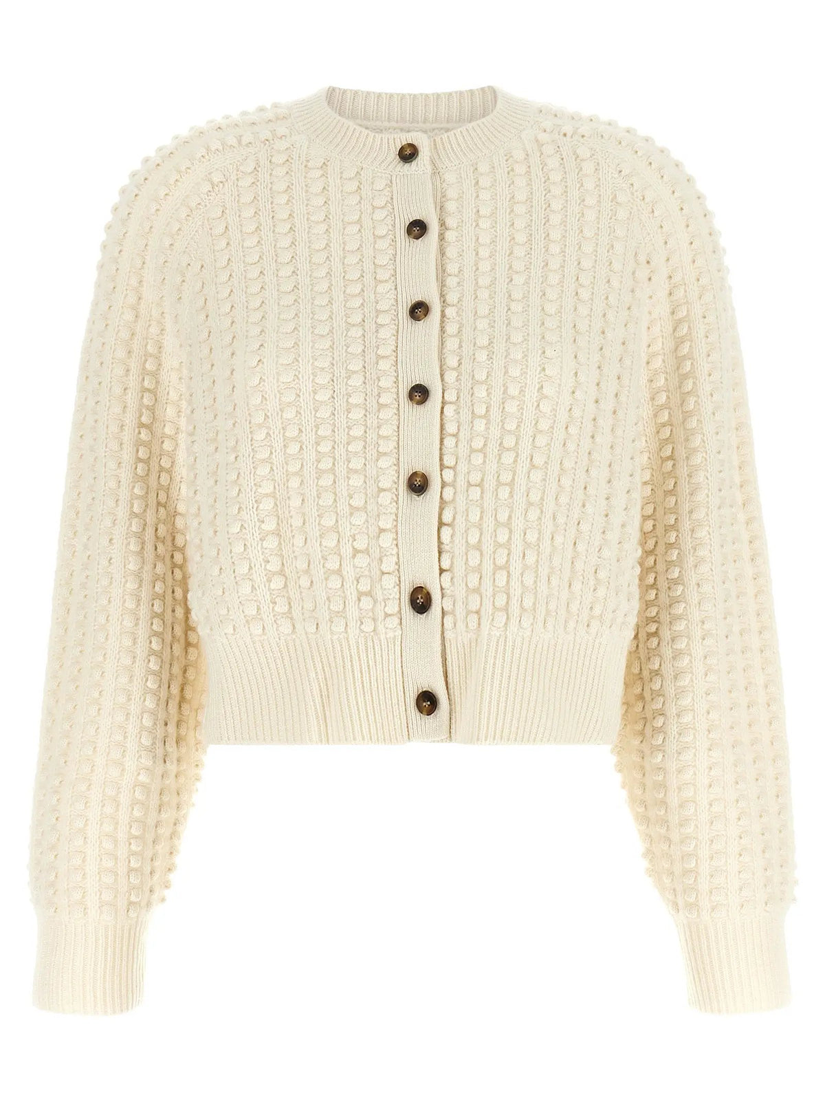 Loulou De Saison Loulou De Saison White Cashmere Cardigan