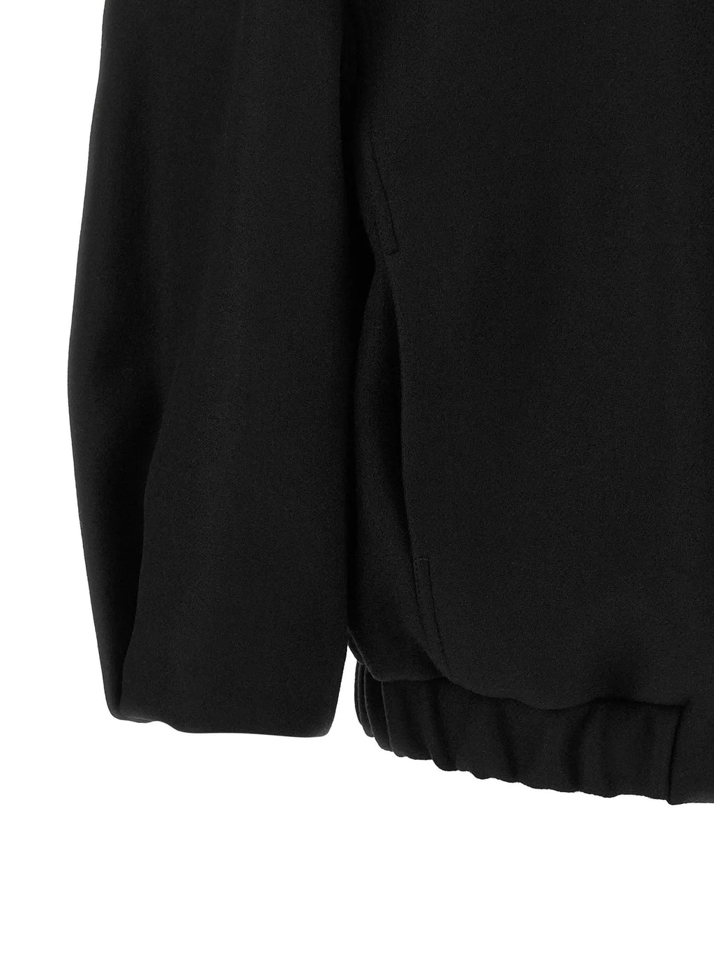 Dries Van Noten Dries Van Noten Black Wool Bomber