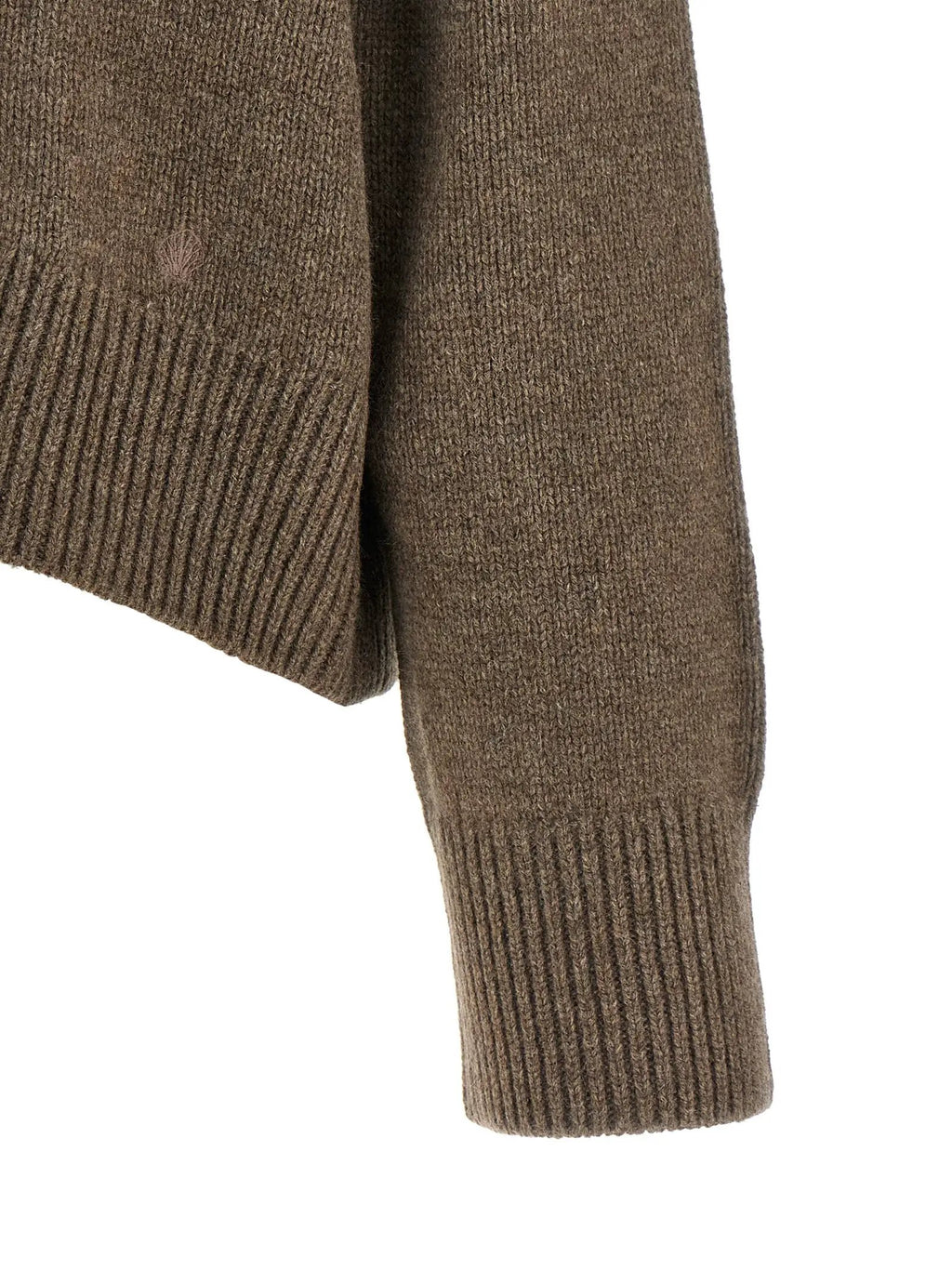 Loulou De Saison Loulou De Saison Brown Cashmere Cardigan