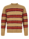 Dries Van Noten Beige Wool Cardigan