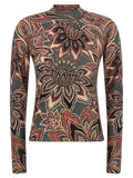 FARM RIO Multicolor Wool Pattern Shirt