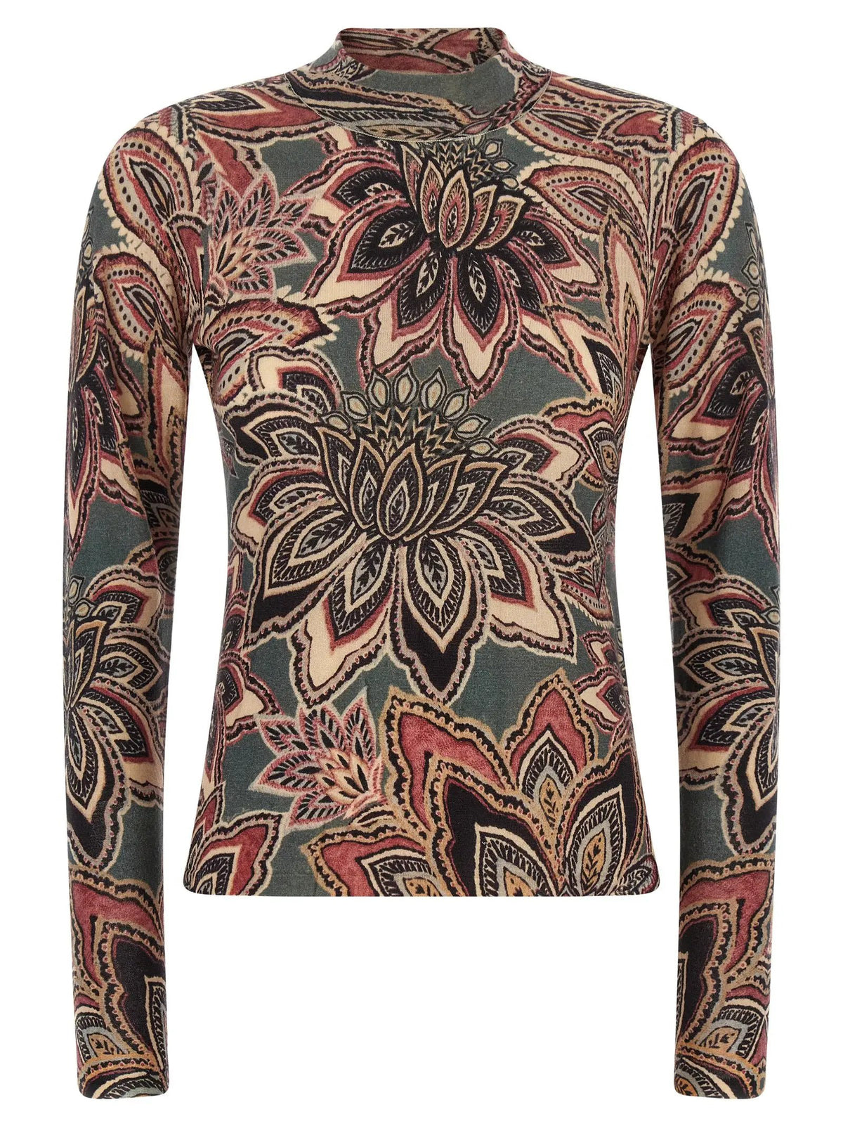 Chemise en laine à motifs multicolores FARM RIO