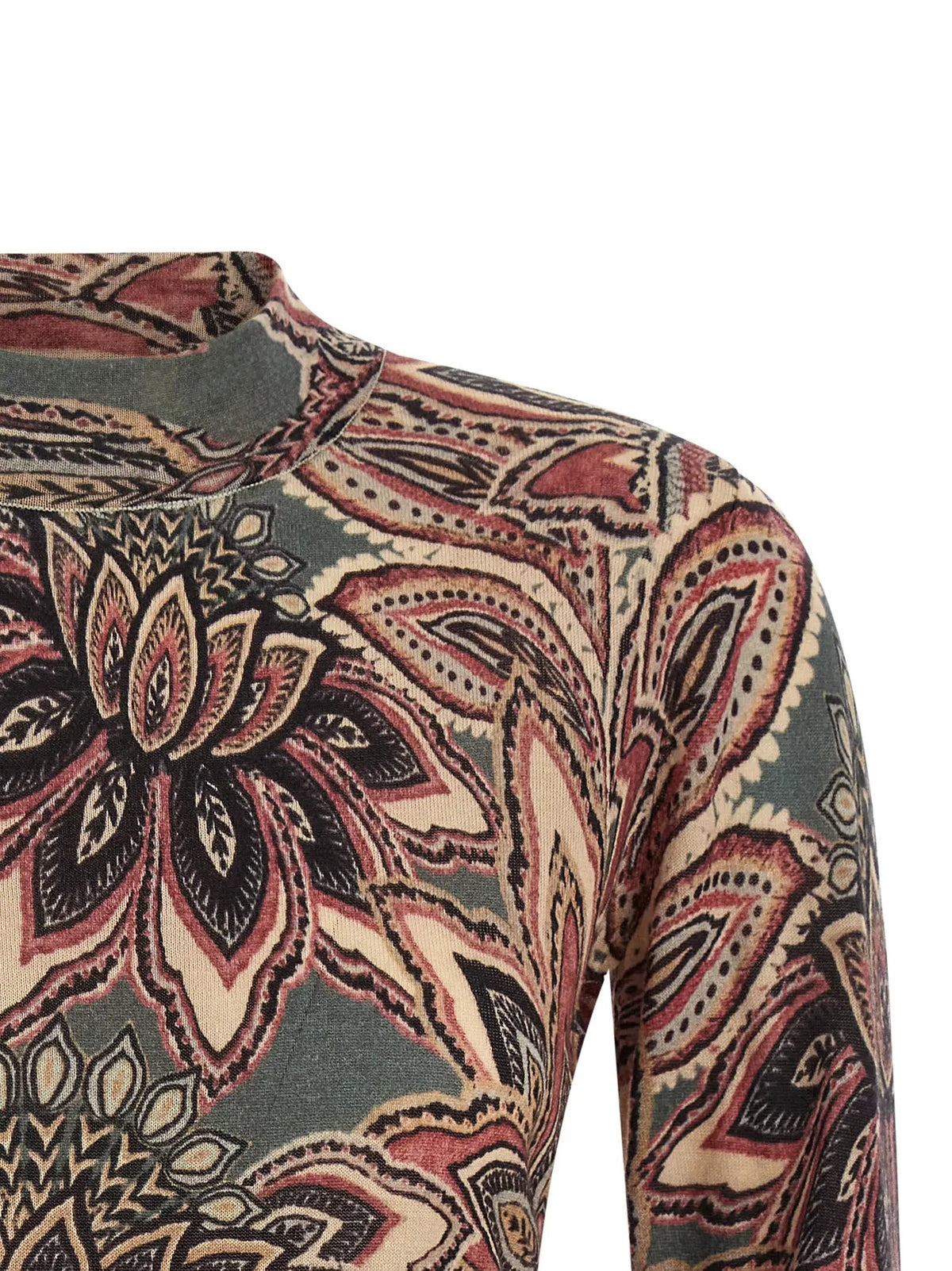Chemise en laine à motifs multicolores FARM RIO