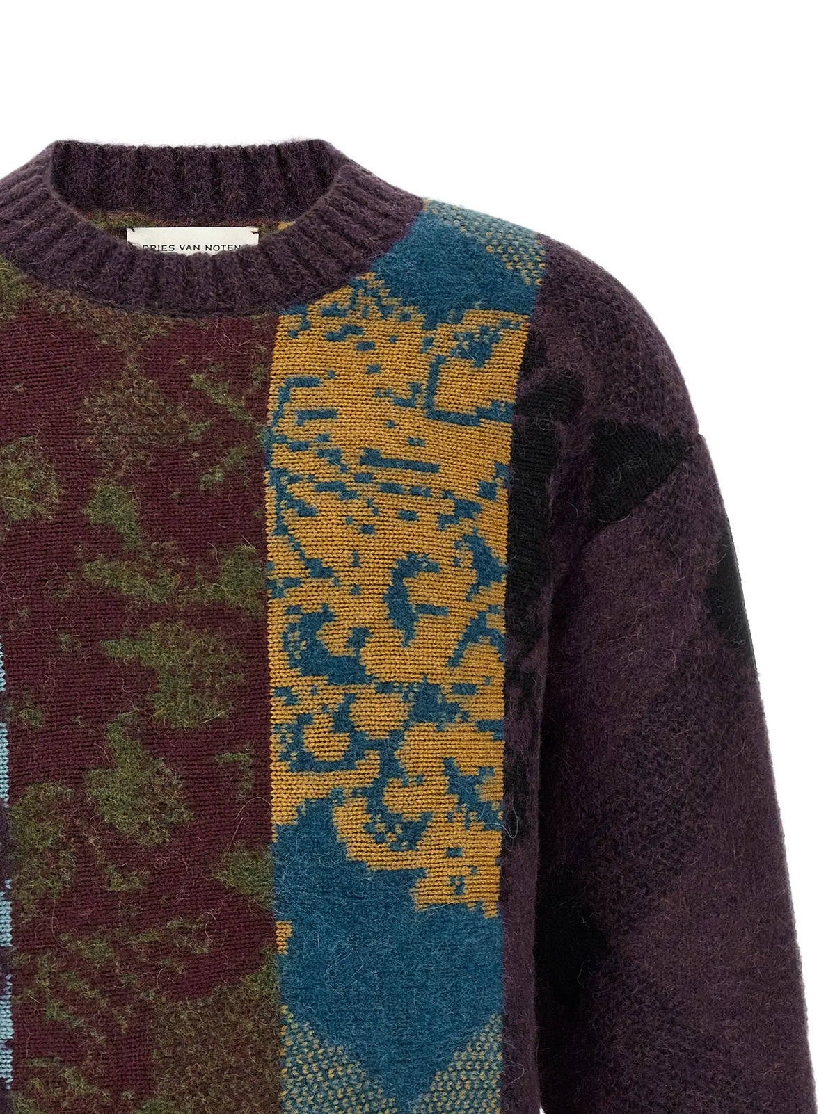 Dries Van Noten Dries Van Noten Multicolor Wool Cardigan