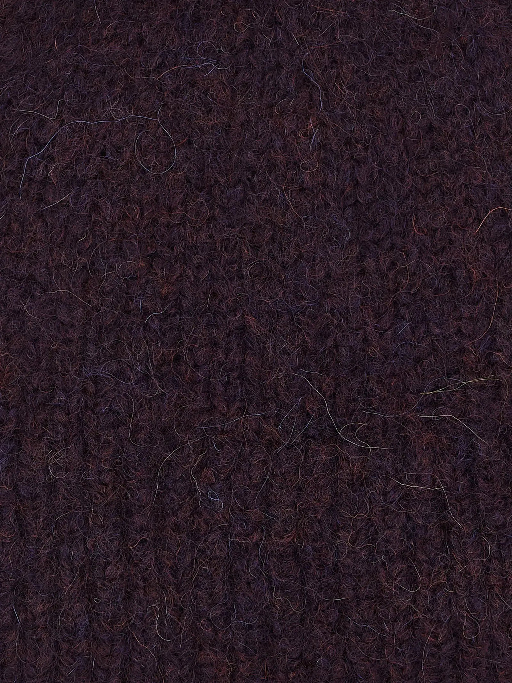Dries Van Noten Purple Wool Beanie