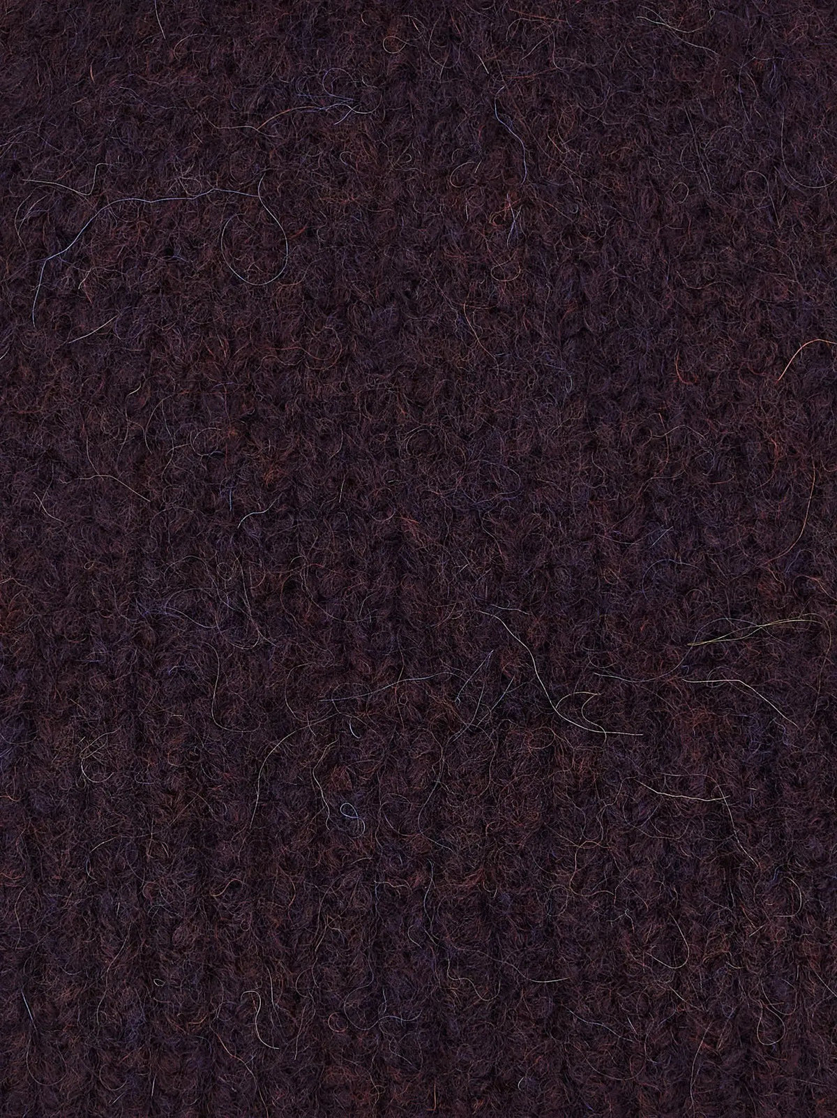 Dries Van Noten Purple Wool Beanie