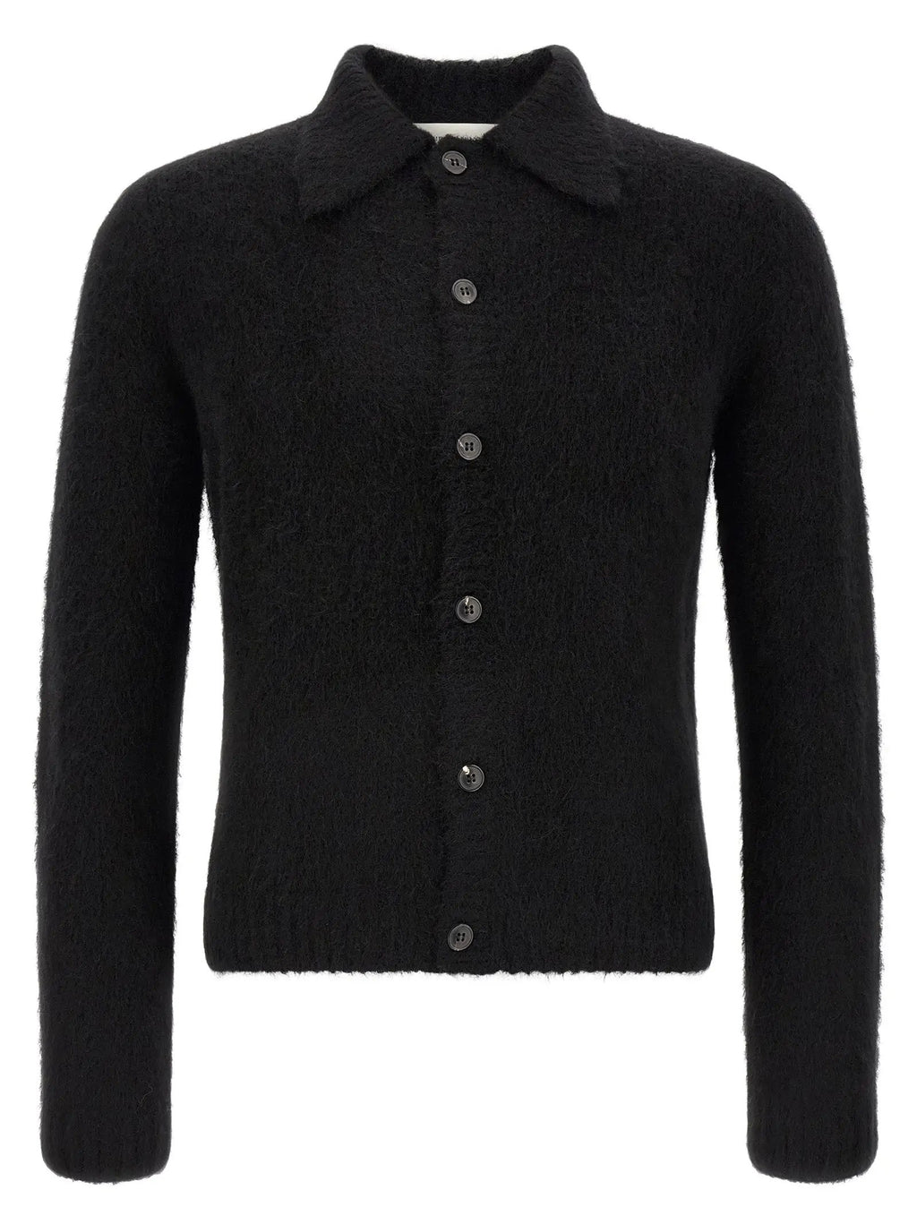 Dries Van Noten Black Wool Cardigan
