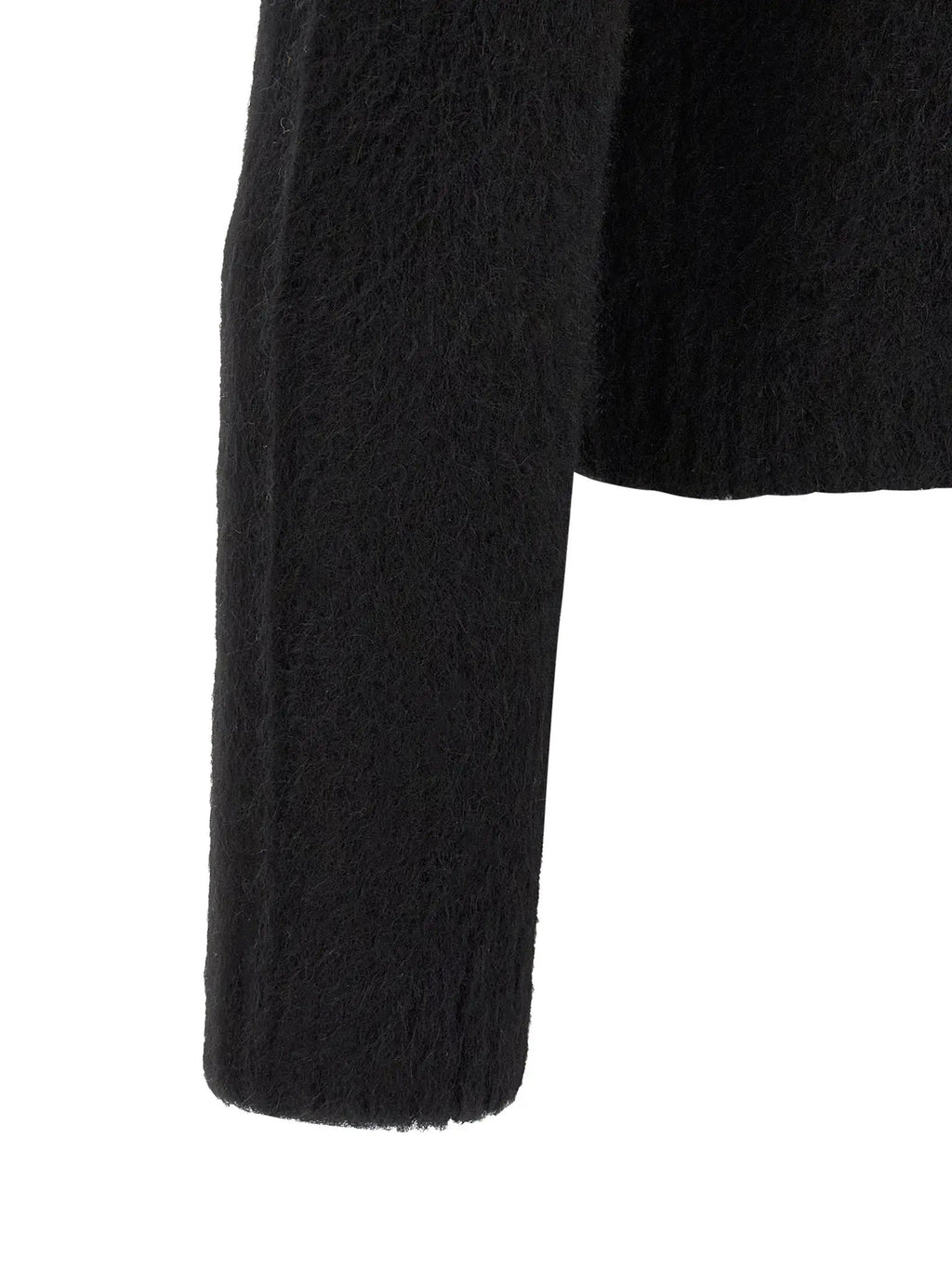 Dries Van Noten Black Wool Cardigan