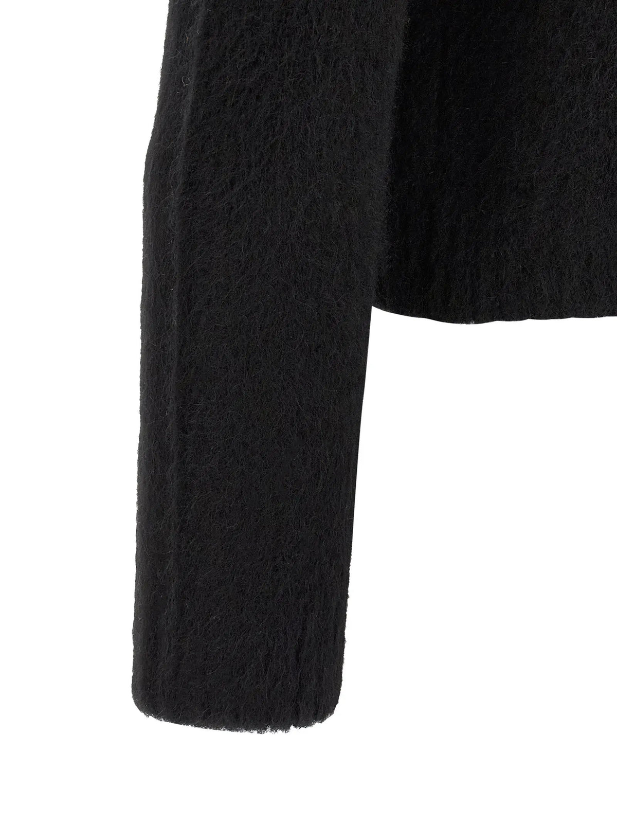 Dries Van Noten Black Wool Cardigan
