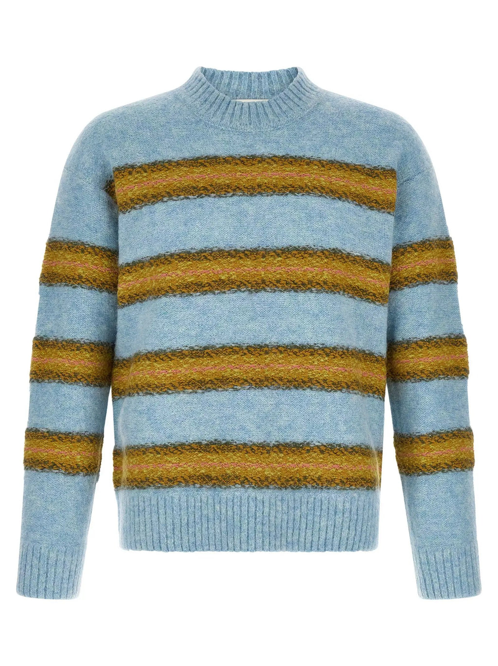 Dries Van Noten Blue Wool Cardigan