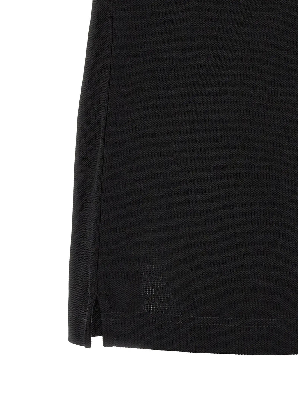 Burberry Black Cotton Polo Shirt