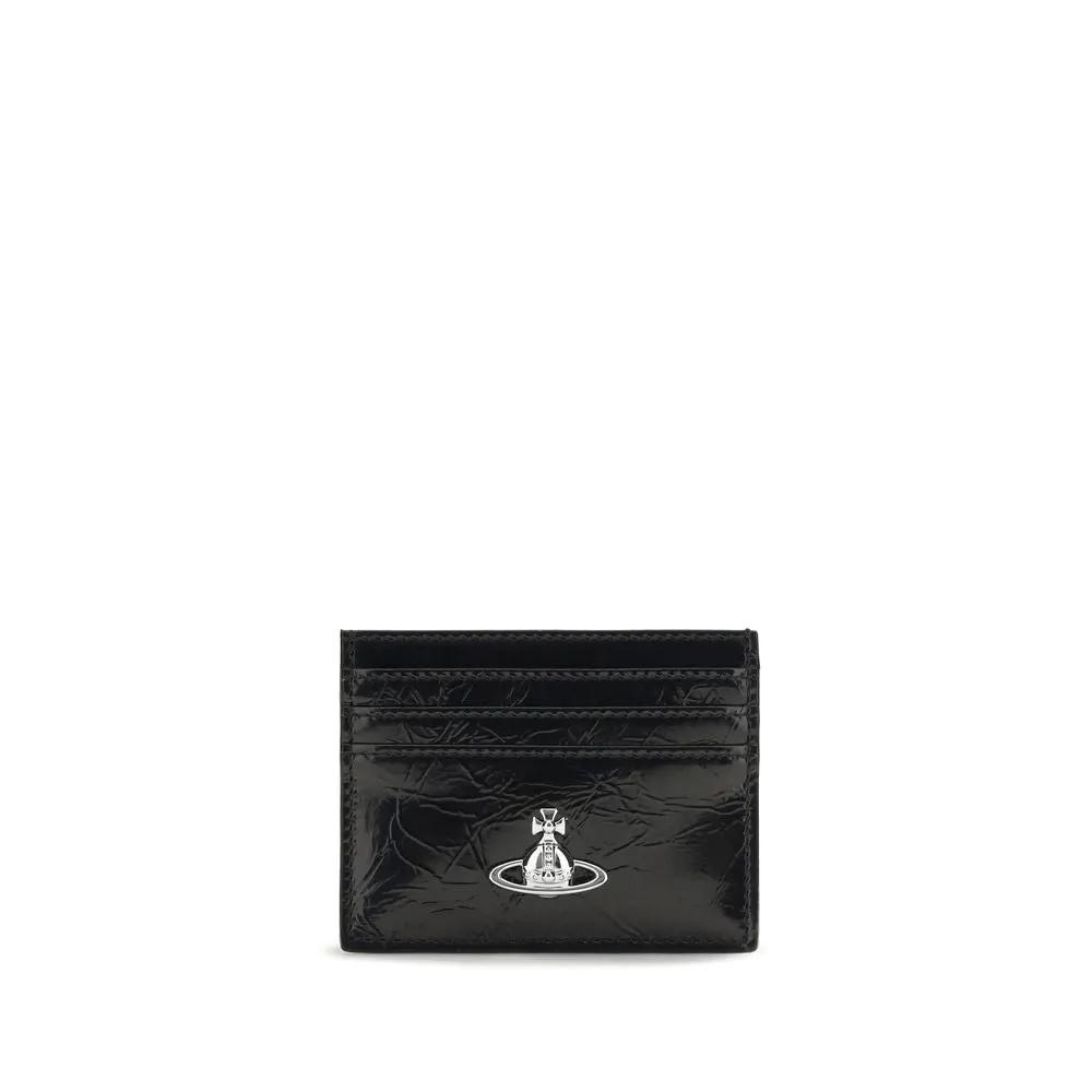 Vivienne Westwood Vivienne Westwood Black Calf Leather Bos Taurus Wallet