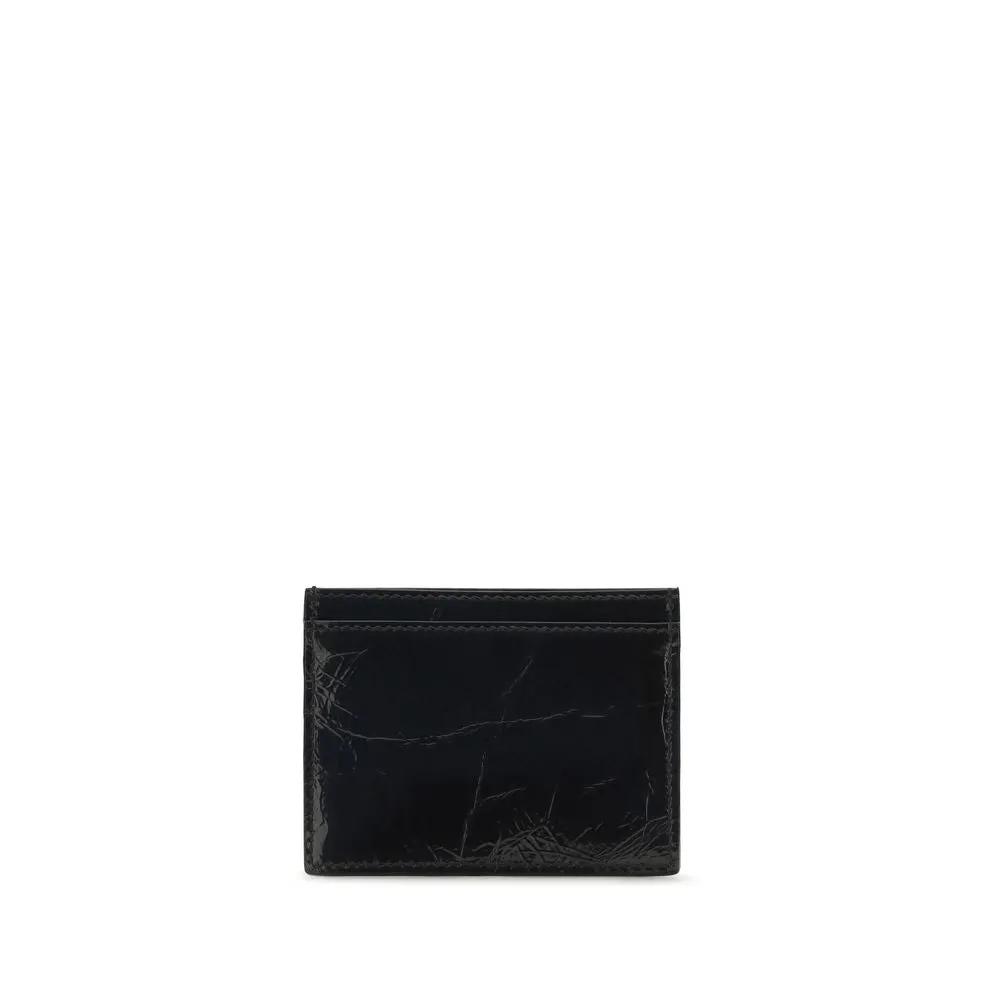 Portefeuille Vivienne Westwood en cuir de veau noir Bos Taurus