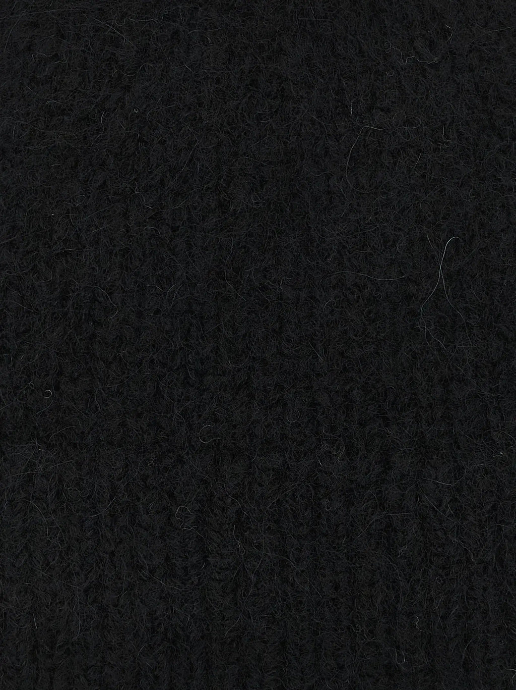 Dries Van Noten Black Wool Beanie