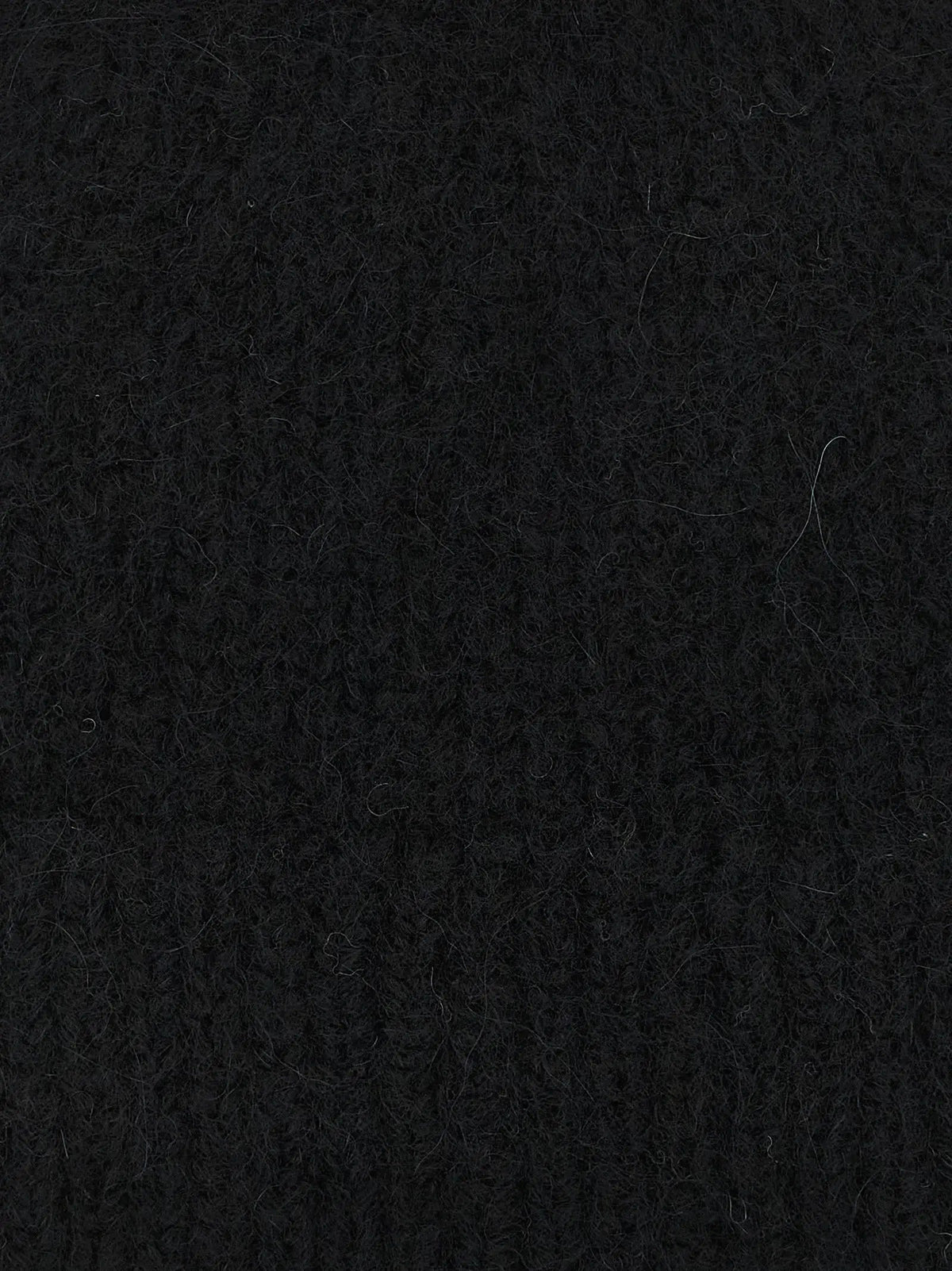 Dries Van Noten Black Wool Beanie