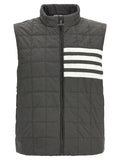 Thom Browne Gray Polyamide Sleeveless Jacket
