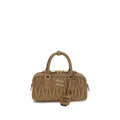 Miu Miu Miu Miu Beige Calf Leather Bos Taurus Handbag