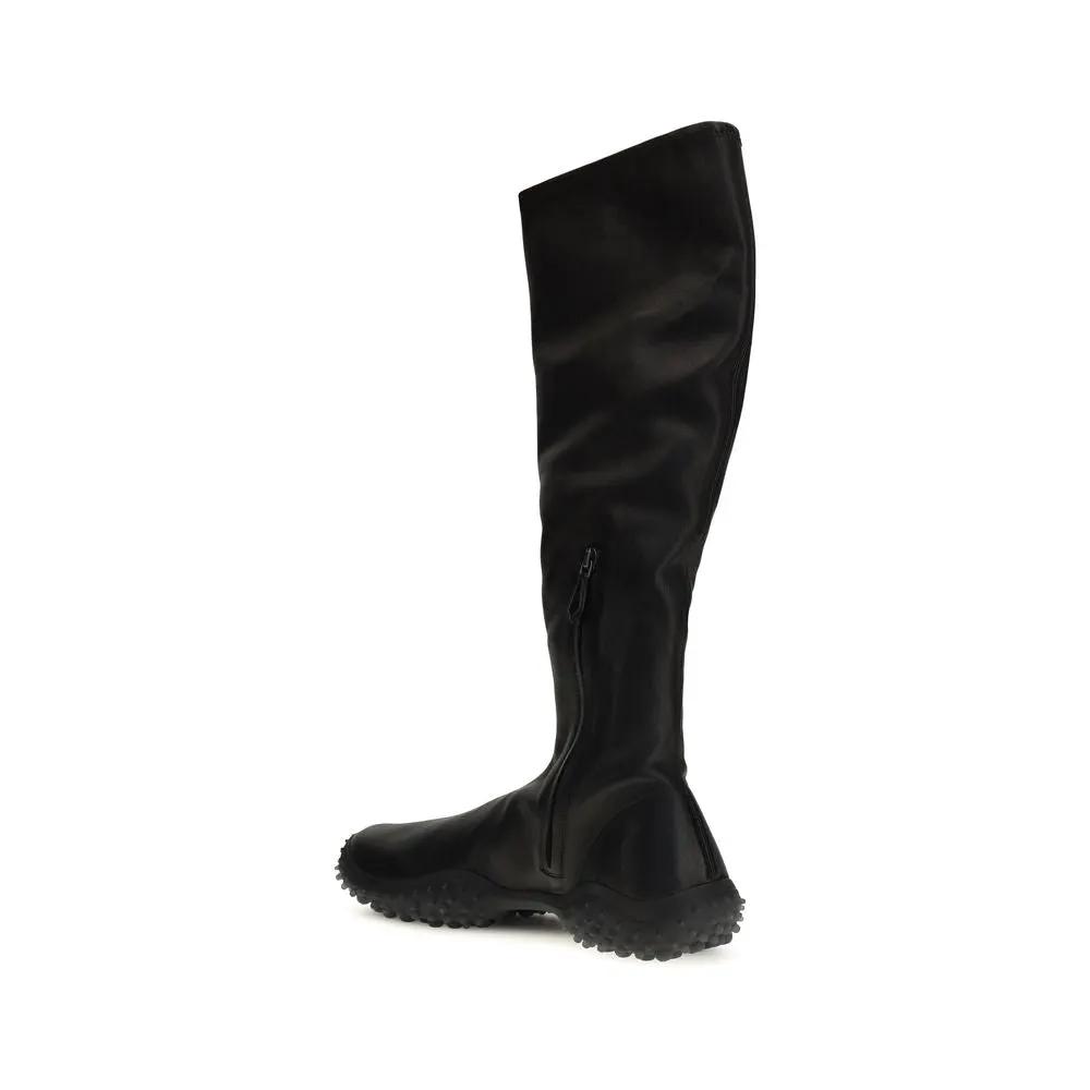 Miu Miu Miu Miu Black Lamb Ovis Aries Ankle Boots