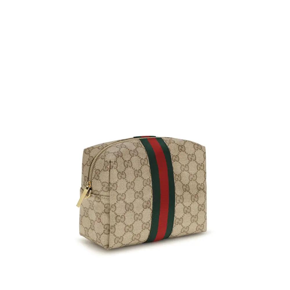 Gucci Gucci Beige Fabric Shoulder Bag
