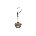 Ganni Beige Recycled Leather Keychain