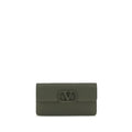 Valentino Garavani Valentino Garavani Bicolor Calf Leather Bos Taurus Wallet