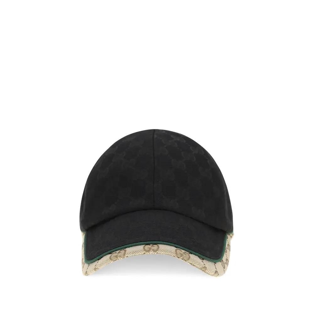 Gucci Gucci Black Polyamide Cap (Baseball Hat)