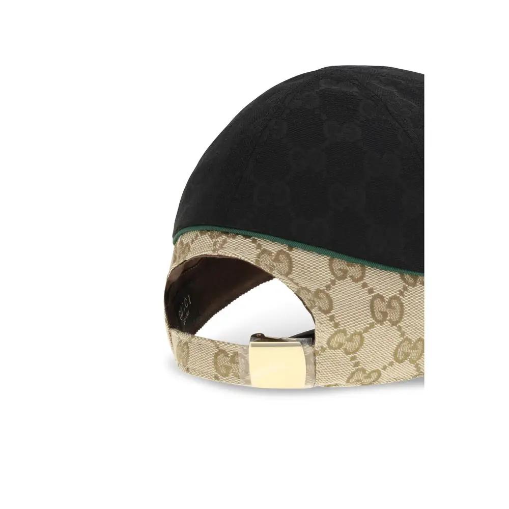 Gucci Gucci Black Polyamide Cap (Baseball Hat)