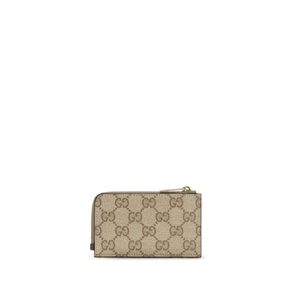 Gucci Beige Cotton Wallet