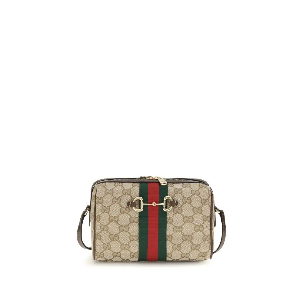 Gucci Gucci Beige Fabric Shoulder Bag