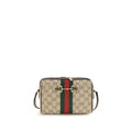 Gucci Gucci Beige Fabric Shoulder Bag
