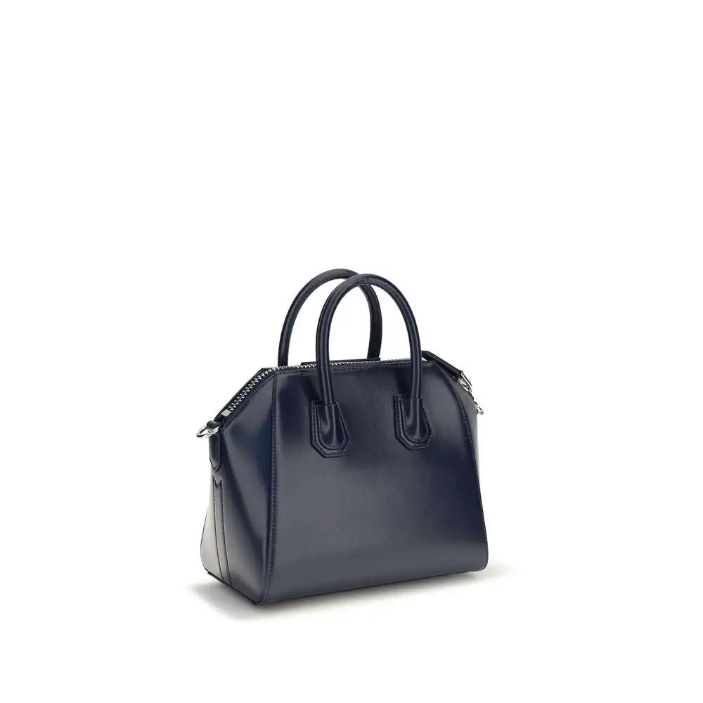 Givenchy Blue Calf Leather Bos Taurus Handbag