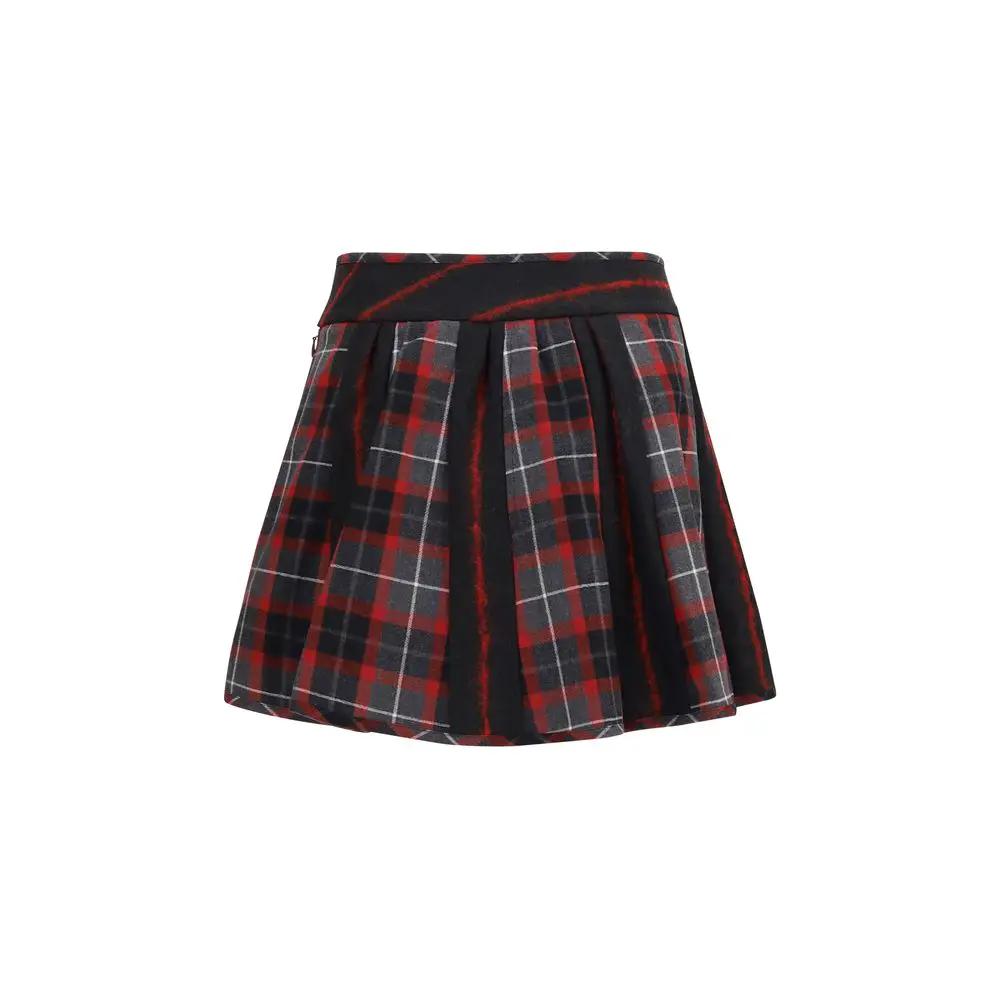 Vivienne Westwood Vivienne Westwood Red Wool Oves Aries Mini Skirt