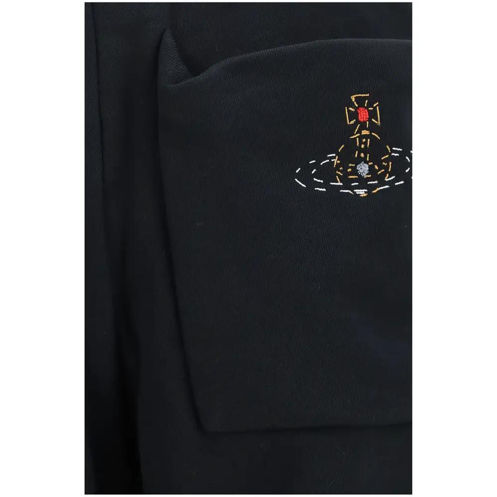 Vivienne Westwood Black Cotton Athletic Pants