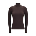 Wolford Brown Wool Oves Aries Turtleneck