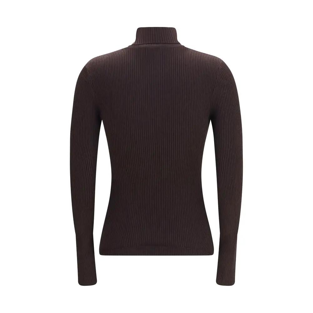 Wolford Brown Wool Oves Aries Turtleneck