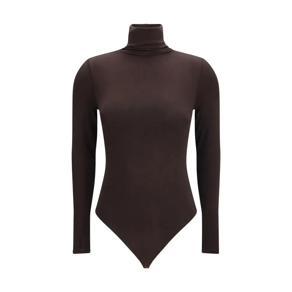 Wolford Wolford Brown Cotton Bodysuit
