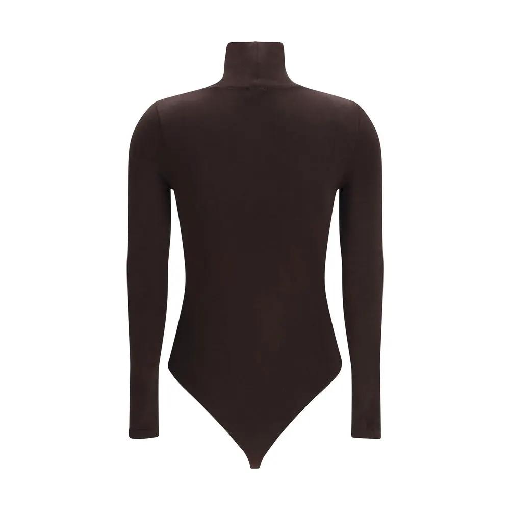 Wolford Wolford Brown Cotton Bodysuit