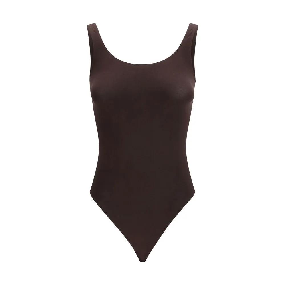 Wolford Wolford Brown Cotton Bodysuit
