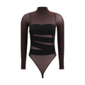 Wolford Wolford Brown Polyamide Bodysuit