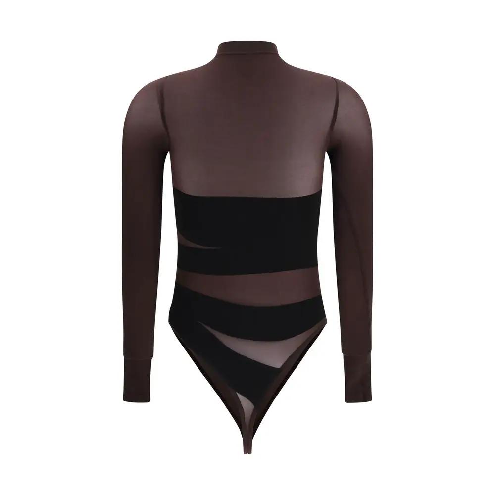 Wolford Wolford Brown Polyamide Bodysuit
