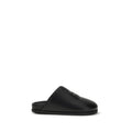 Mules Givenchy en cuir de veau noir Bos Taurus