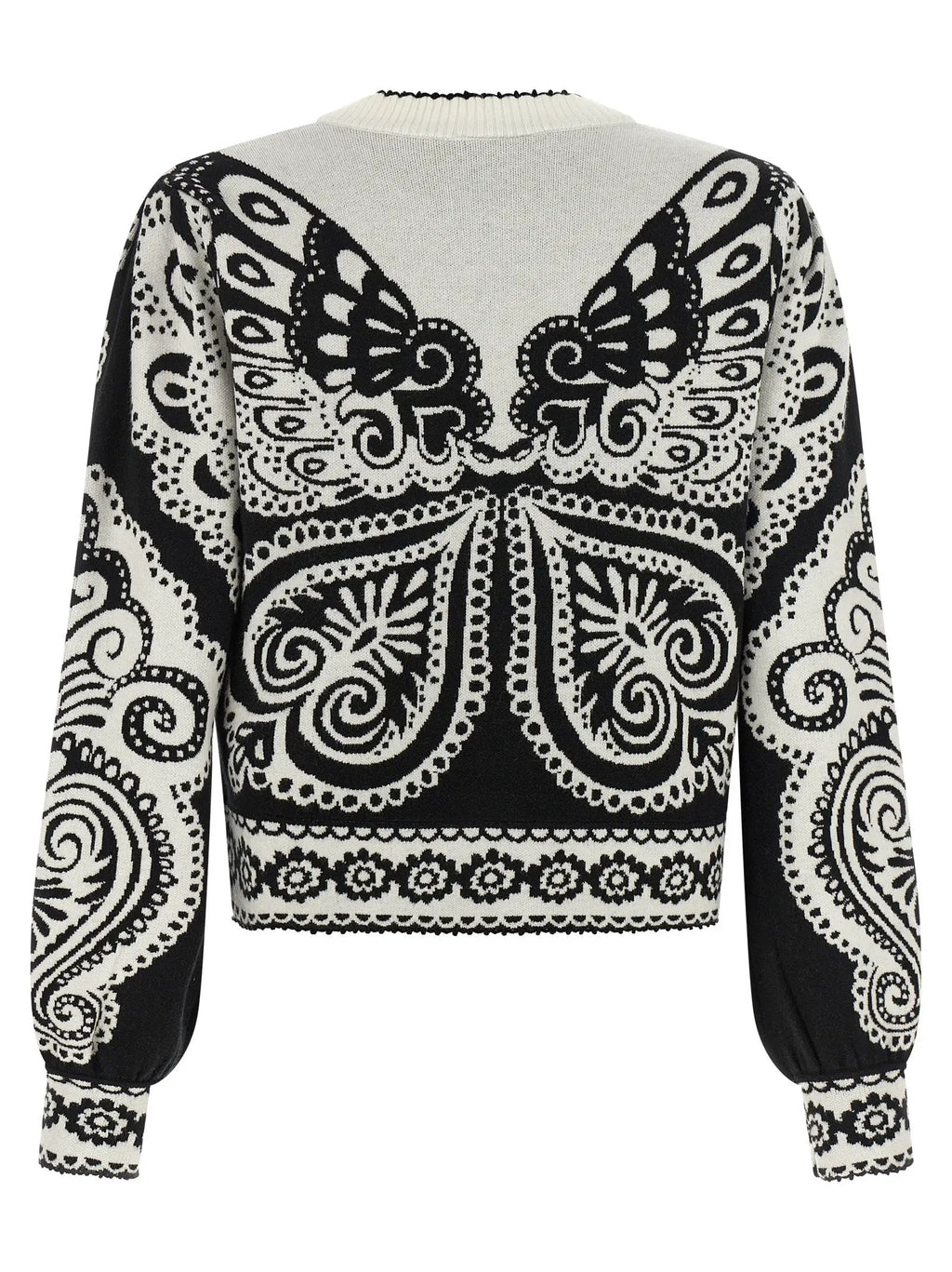 FARM RIO FARM RIO Bicolor Polyester Cardigan