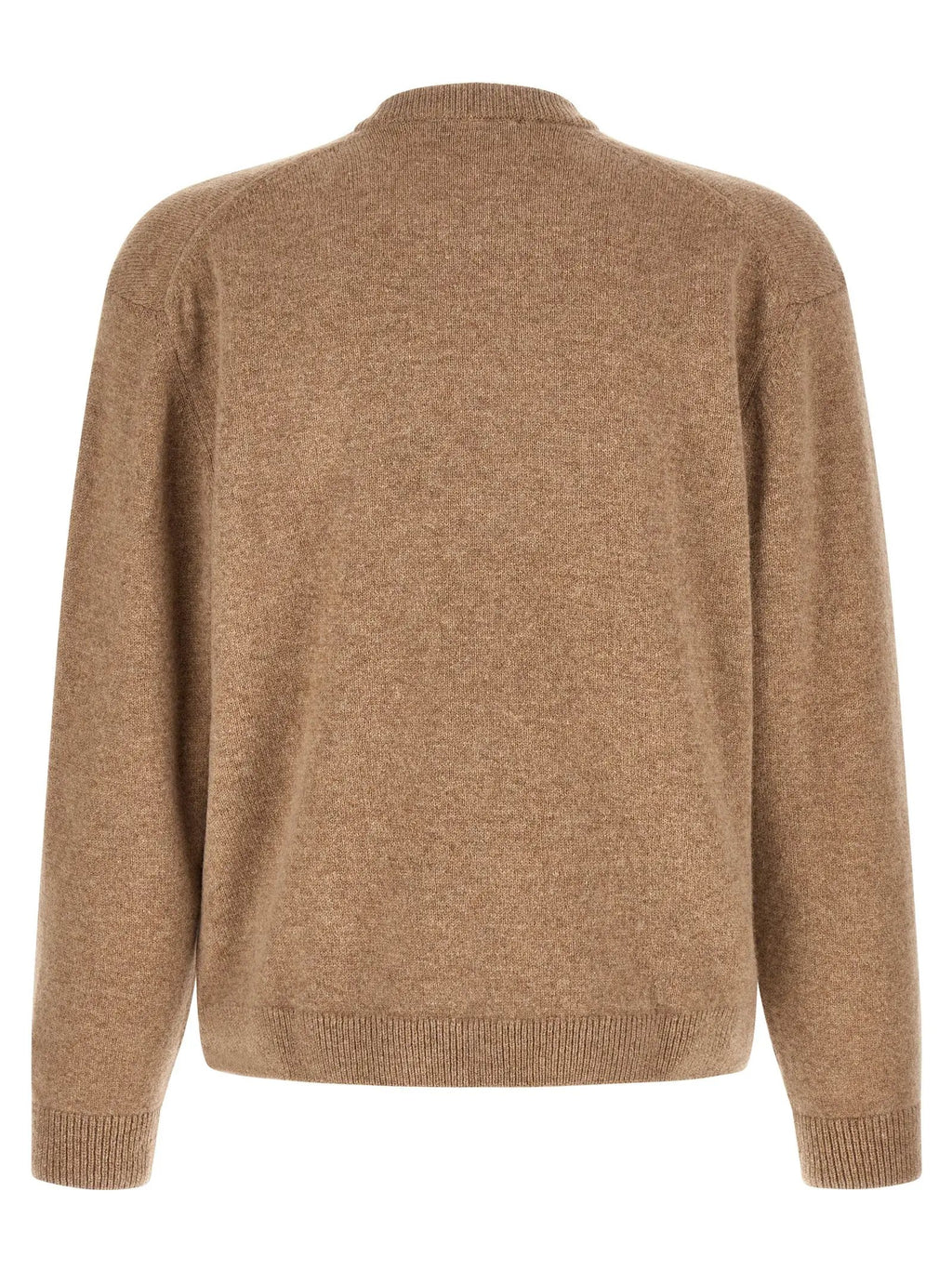 Maison Kitsuné Beige Wool Cardigan