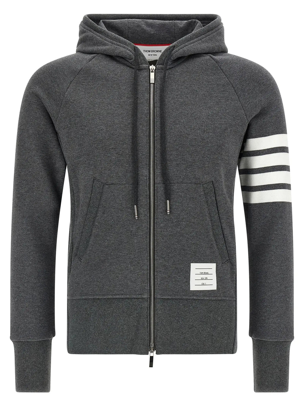 Thom Browne Gray Cotton Sweatshirt
