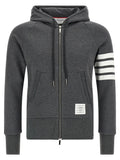 Thom Browne Gray Cotton Sweatshirt