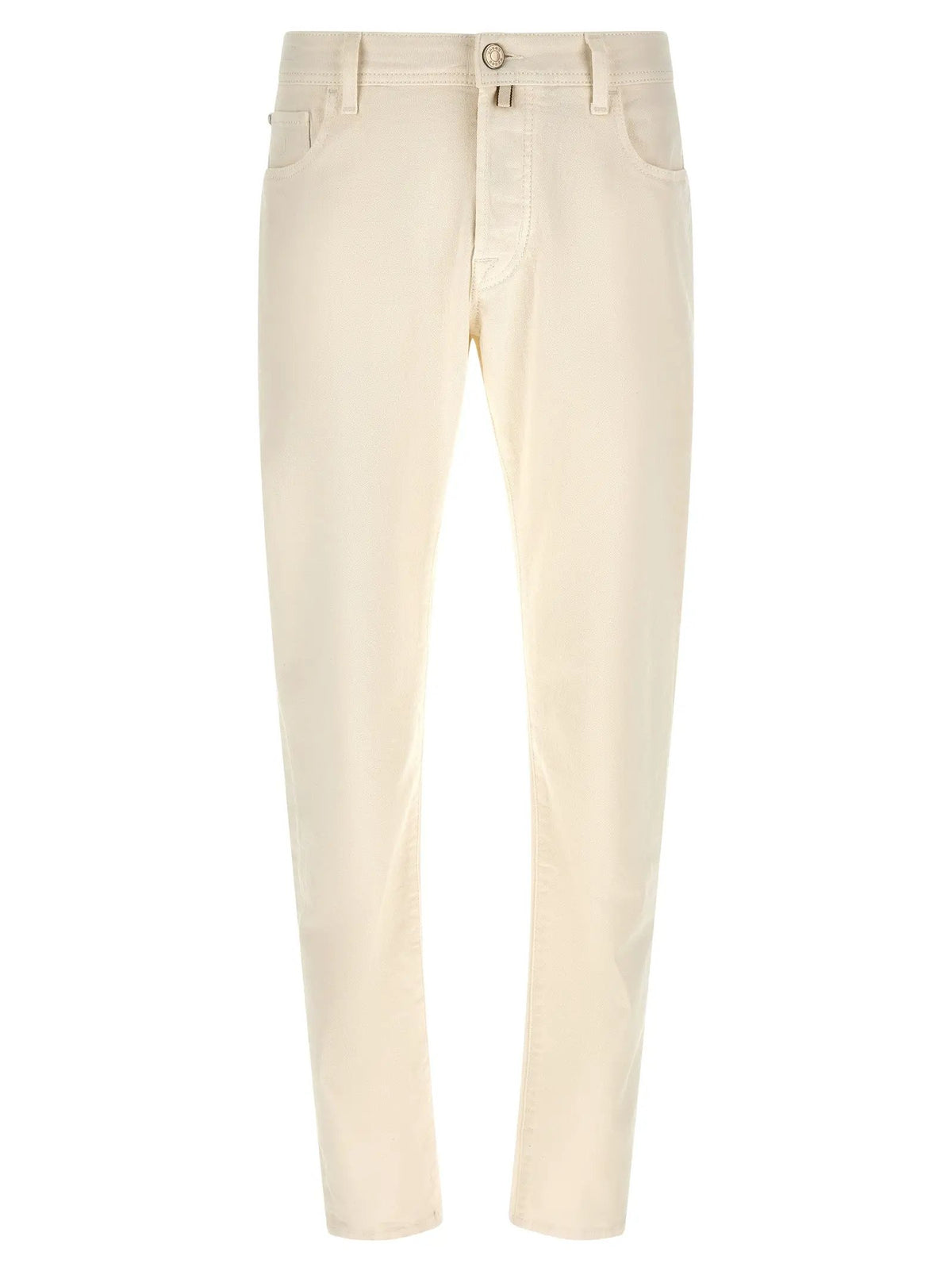 Jacob Cohen Jacob Cohen White Cotton Tapered Jeans