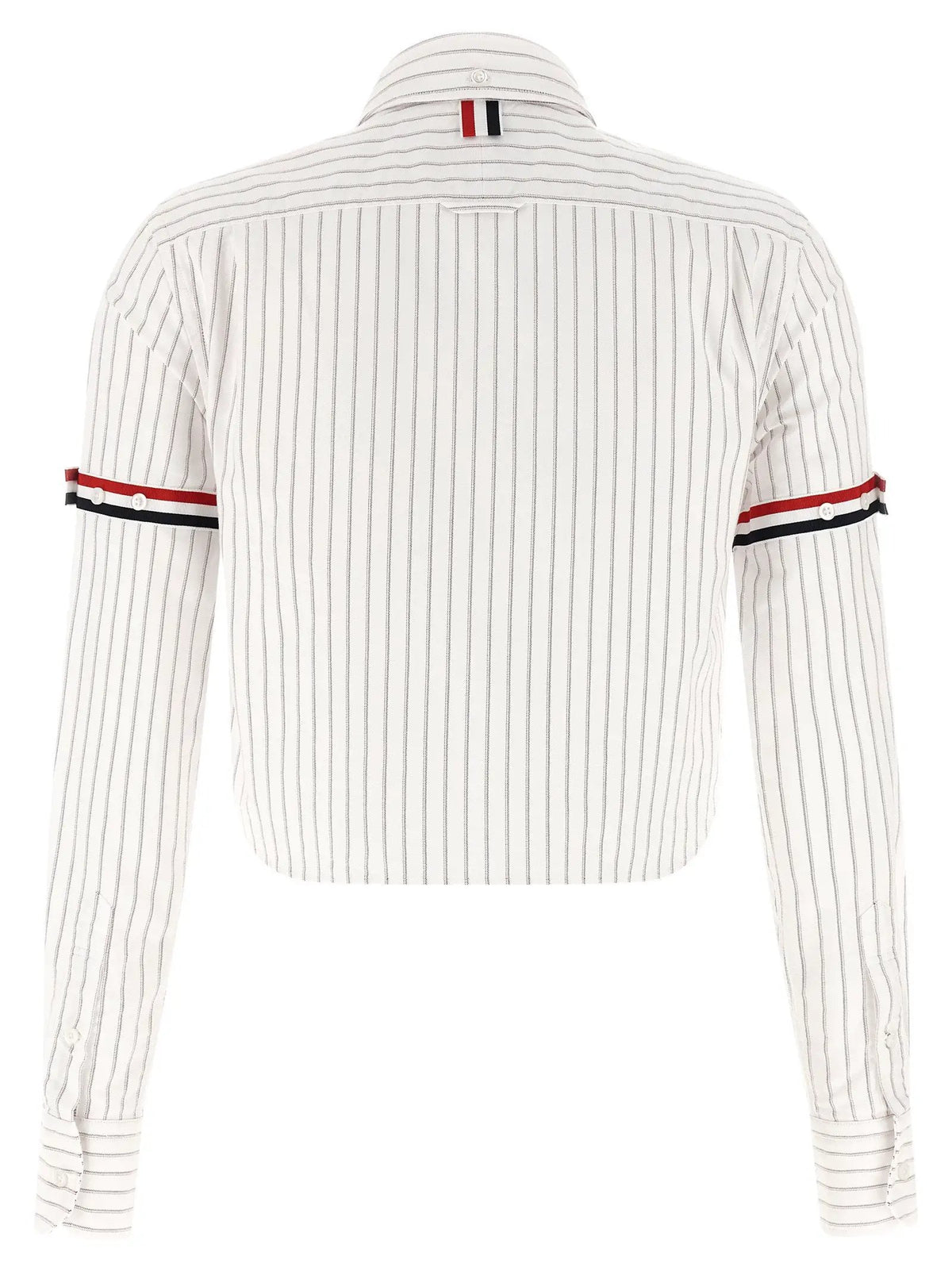 Thom Browne White Cotton Blouse